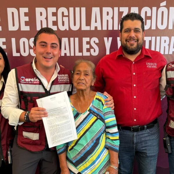 Regularizan más de 100 propiedades en García