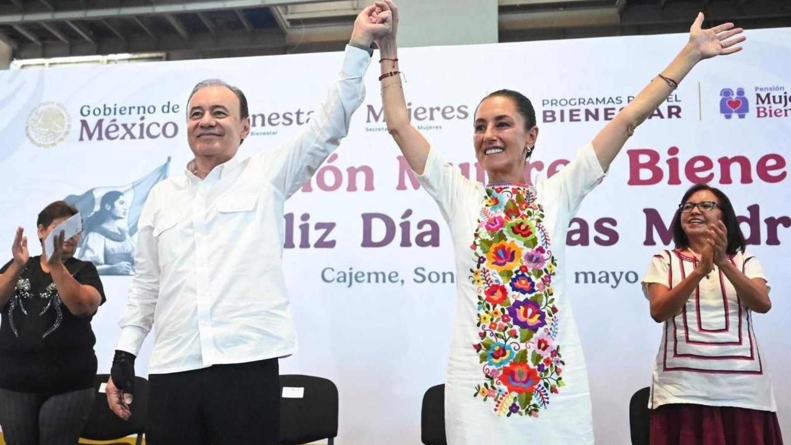 Sheinbaum concluye gira en Sonora con obras y apoyos