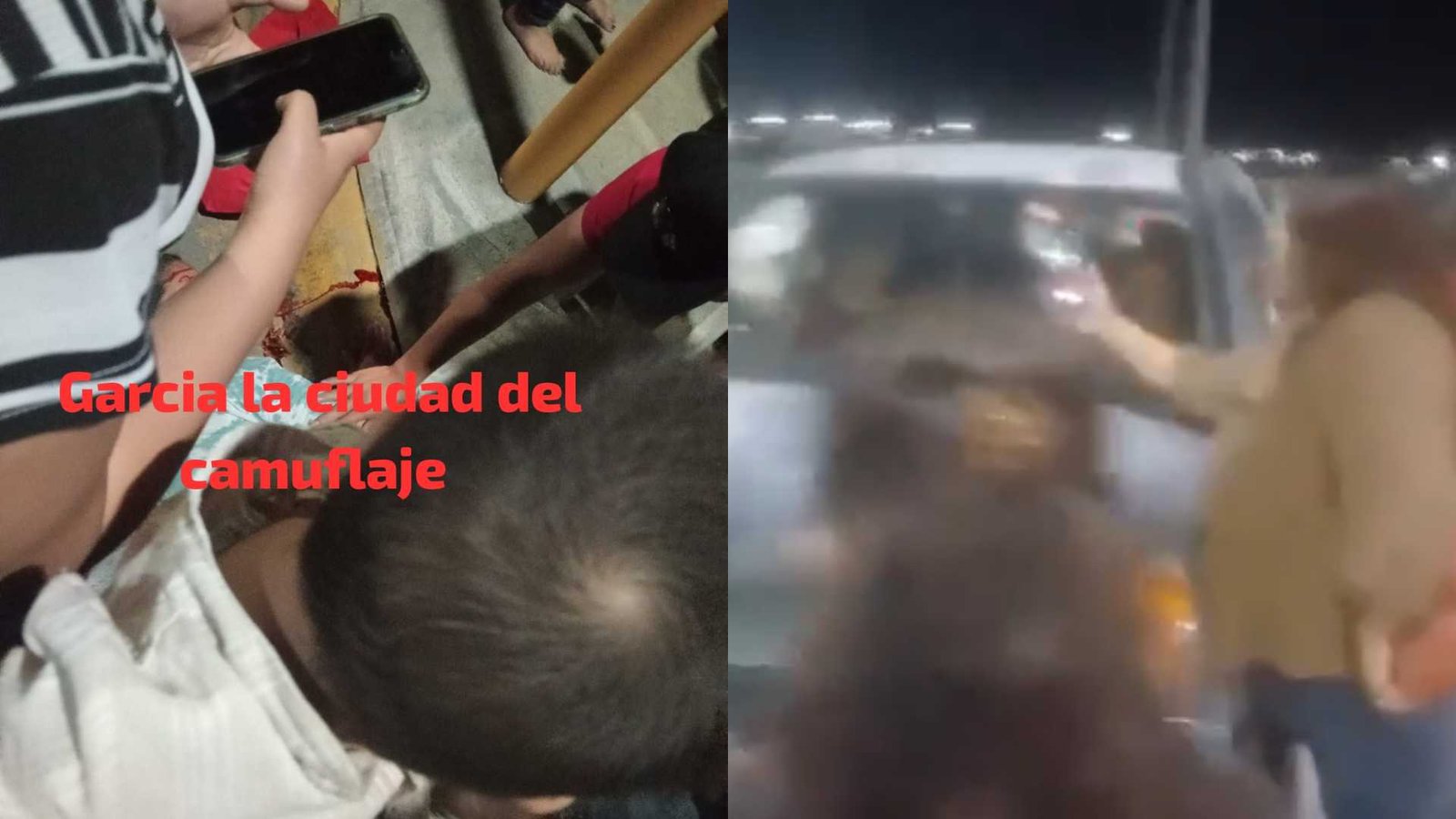 Mujer y niña son atropelladas en García