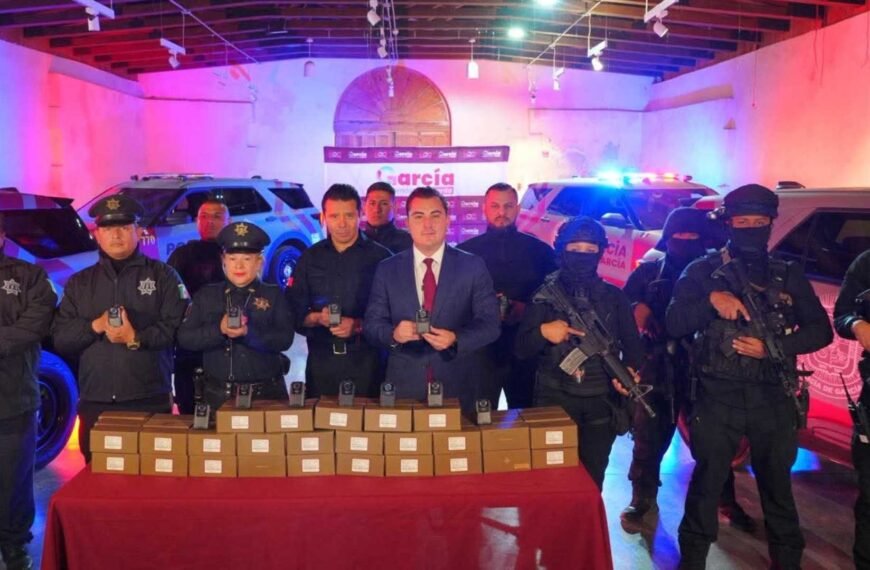 Reporta García reducción del 72.5% en incidencia delictiva