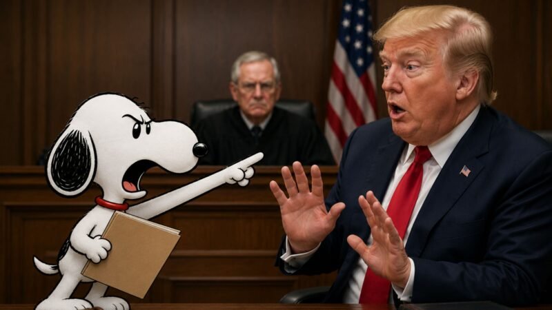 Snoopy mete en problemas al Gobierno de Trump