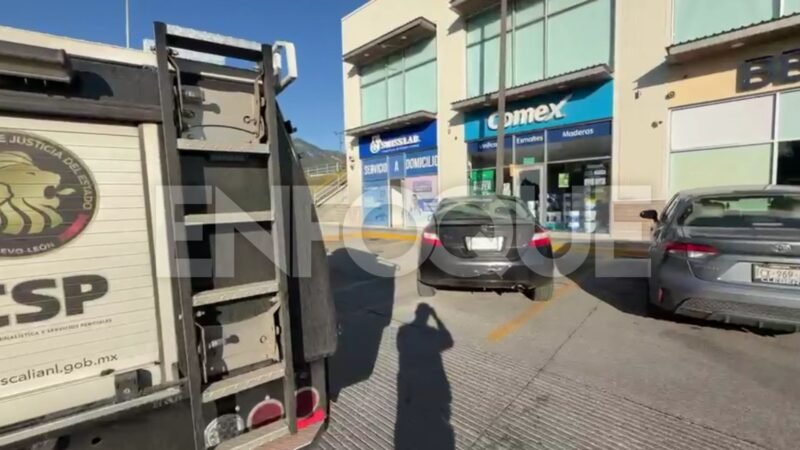 Roban laboratorio y negocio de pinturas en Mitras Poniente