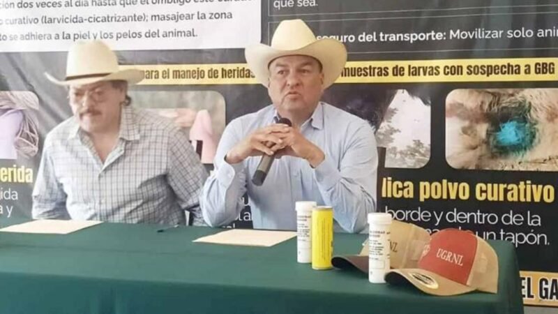 Suben contagios de gusano barrenador en Nuevo León