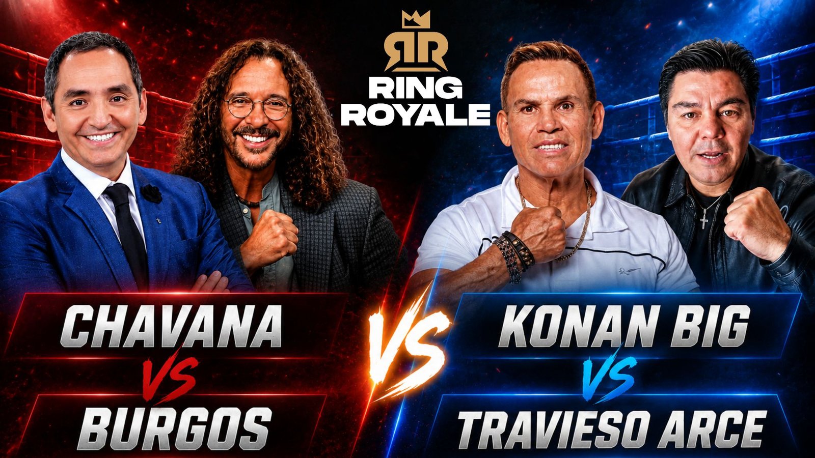 “Chavana vs Burgos”; pactan pelea en vivo para Ring Royale 2