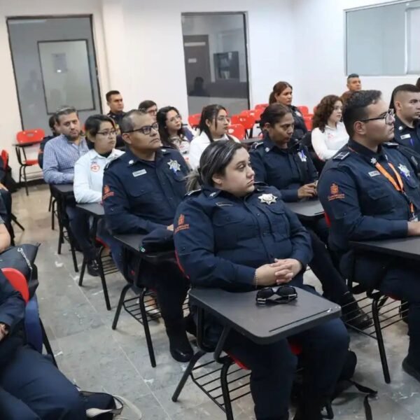 UNICEF capacita a policías de Guadalupe para el Mundial 2026