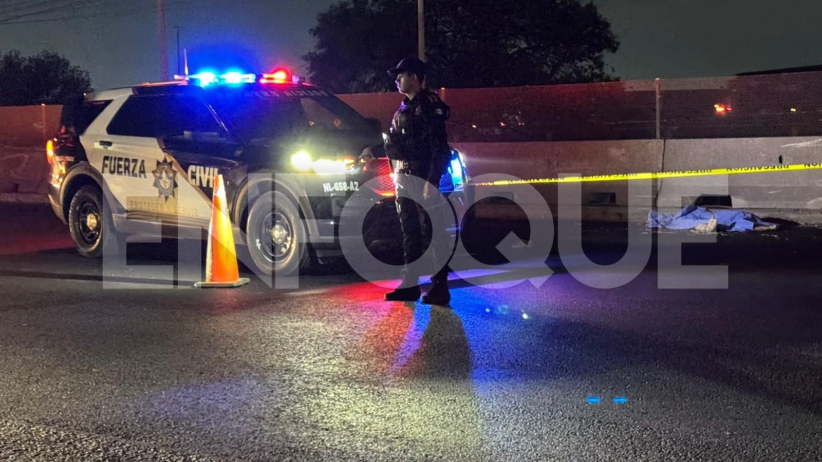 Muere mujer atropellada en Carretera a Laredo en Apodaca