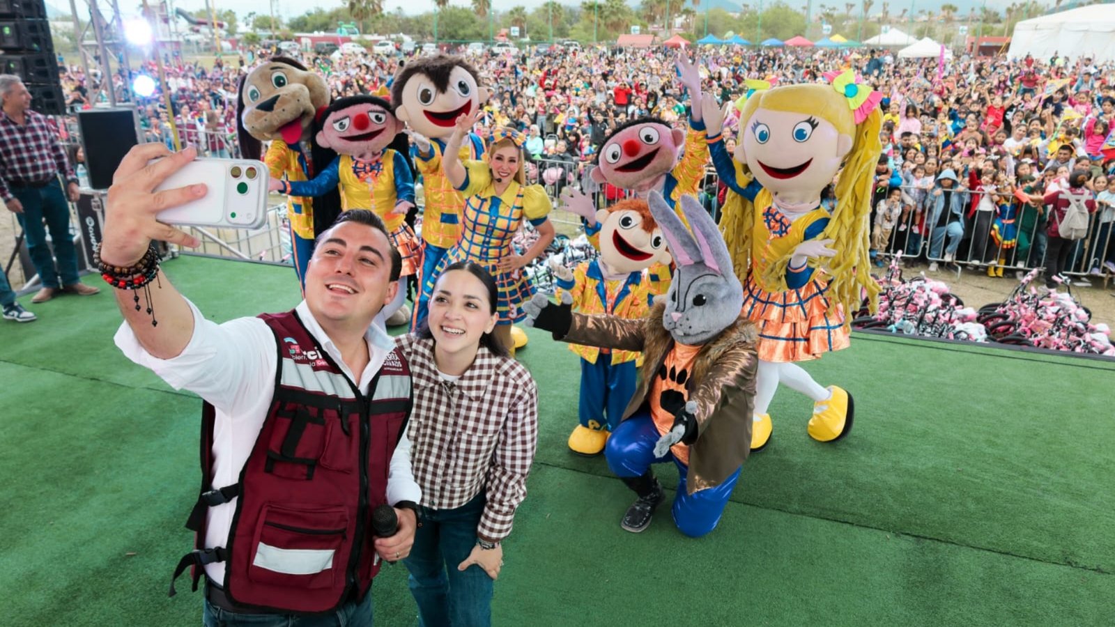 Festival de la Chiquillada reúne a más de 11 mil en García
