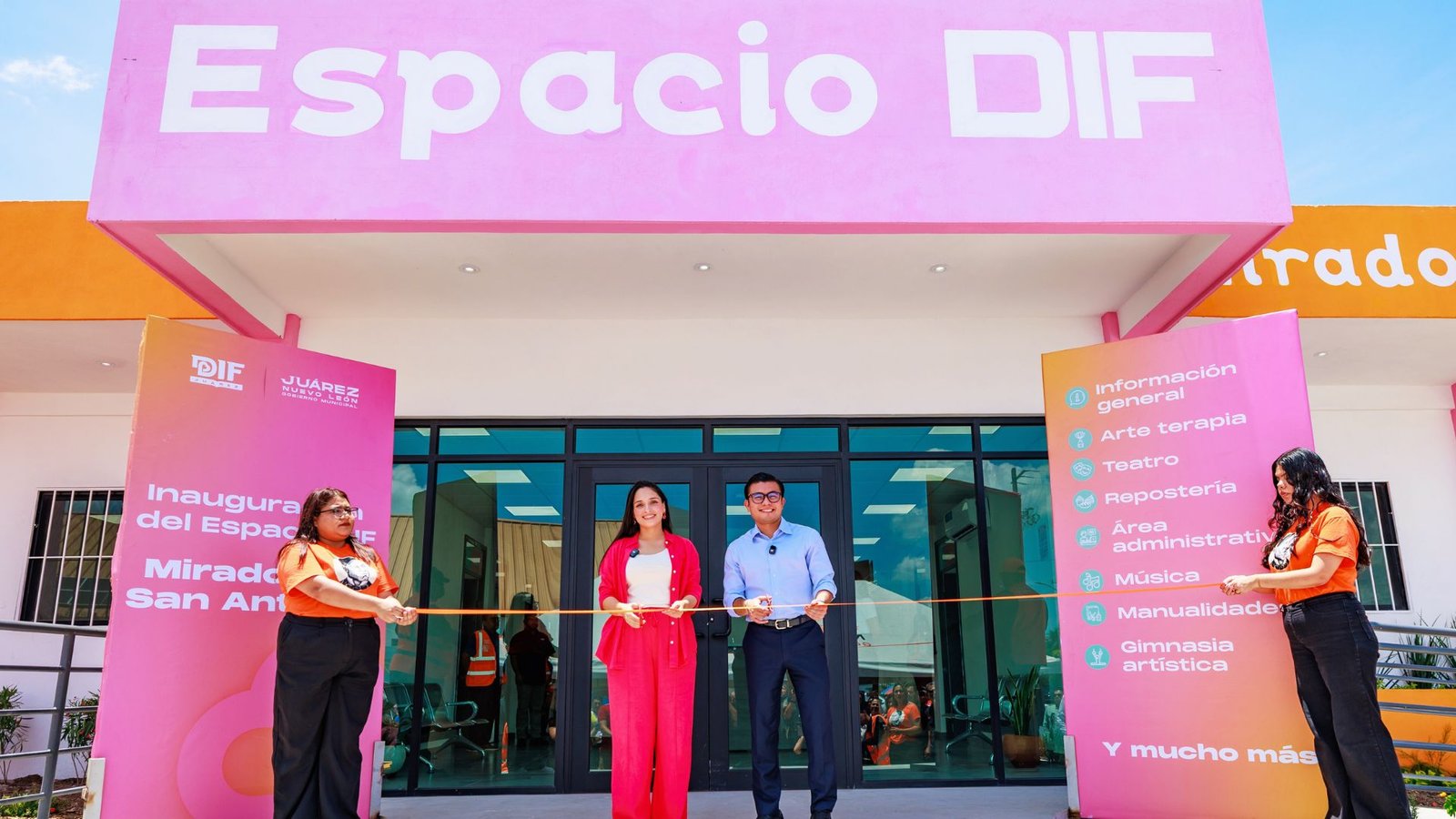 Juárez inaugura nuevo Espacio DIF en Mirador de San Antonio