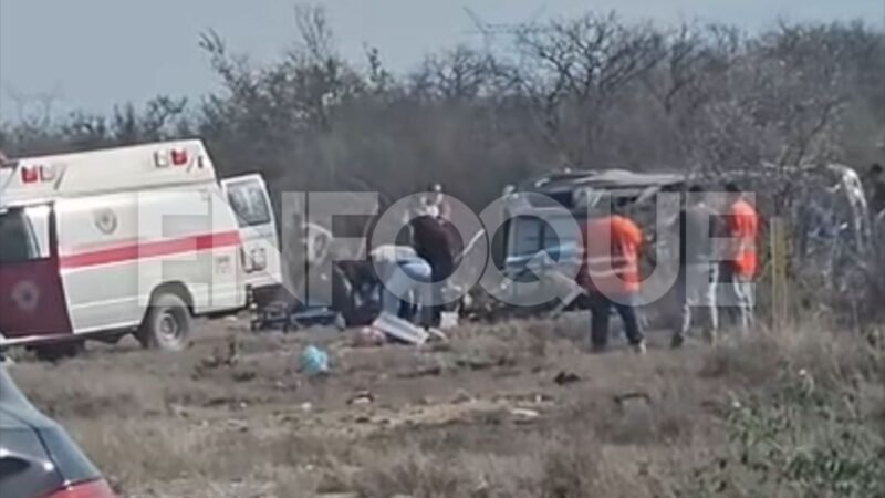 Choque deja dos mujeres muertas en Lampazos