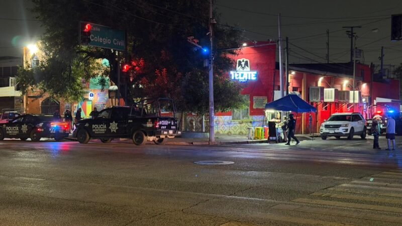 Muere hombre tras ataque armado afuera del bar El Wateke en Monterrey