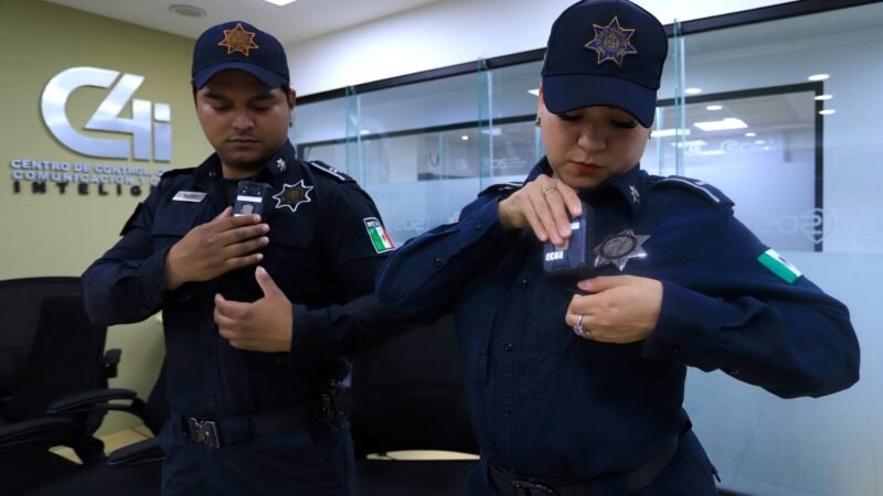 Refuerza Guadalupe seguridad con 300 cámaras corporales