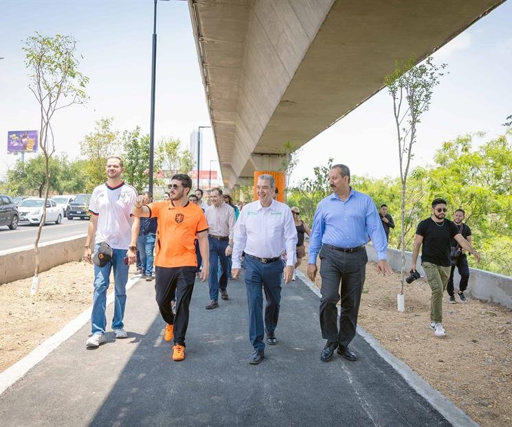 Presenta Samuel García nuevo parque lineal hacia Fundidora