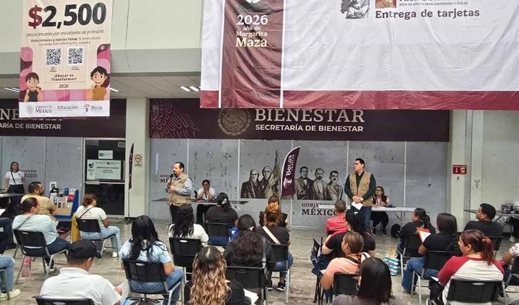 Reprograman entrega de tarjetas de Becas para el Bienestar