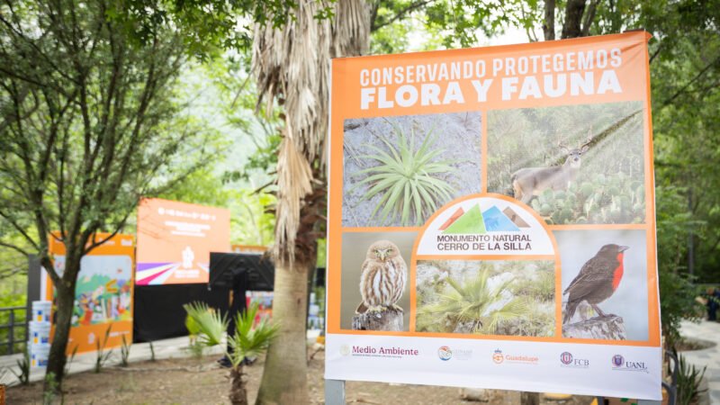 Inaugura Samuel señalética de “Senderos Mundialistas” en el Cerro de la Silla
