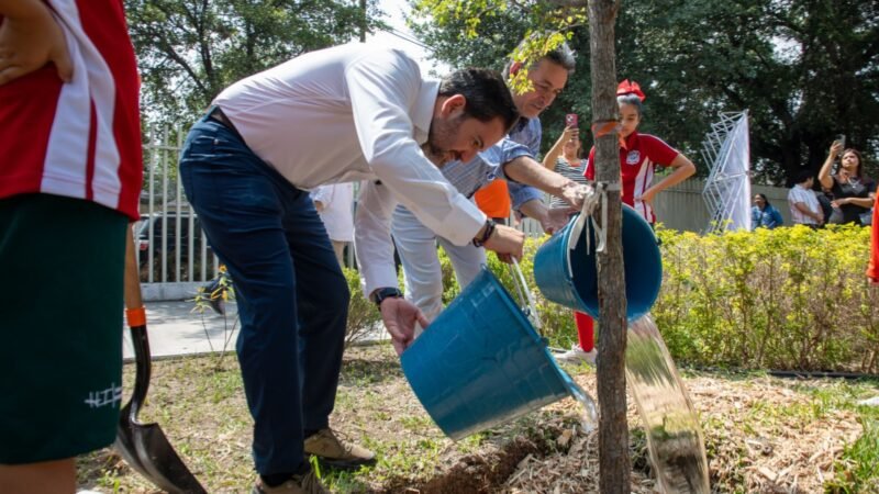 Reconocen a escuelas por cuidar el medio ambiente