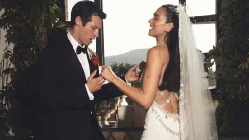 Dua Lipa comparte fotos inéditas de su boda