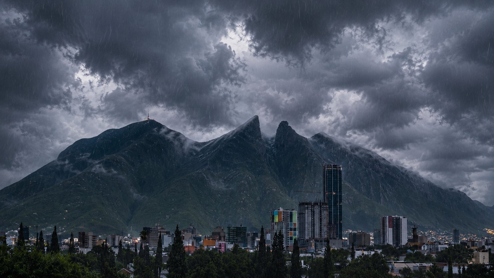 Prepárate: Se esperan lluvias y fuertes vientos esta semana en Monterrey