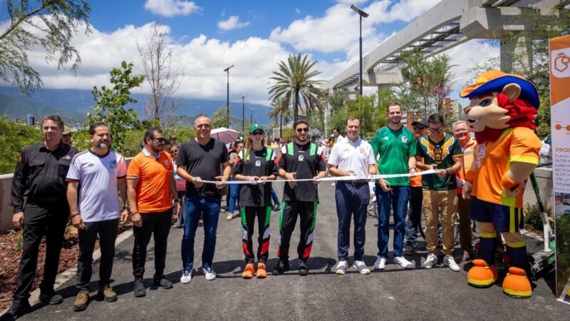 Inaugura Samuel Corredor Verde