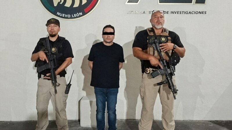 Detienen a acusado de feminicidio en Santa Catarina; habría intentado simular un accidente