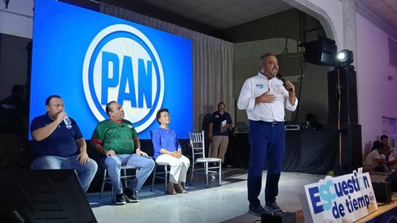 Afirma Víctor Pérez que en SC el PAN está más vivo que nunca