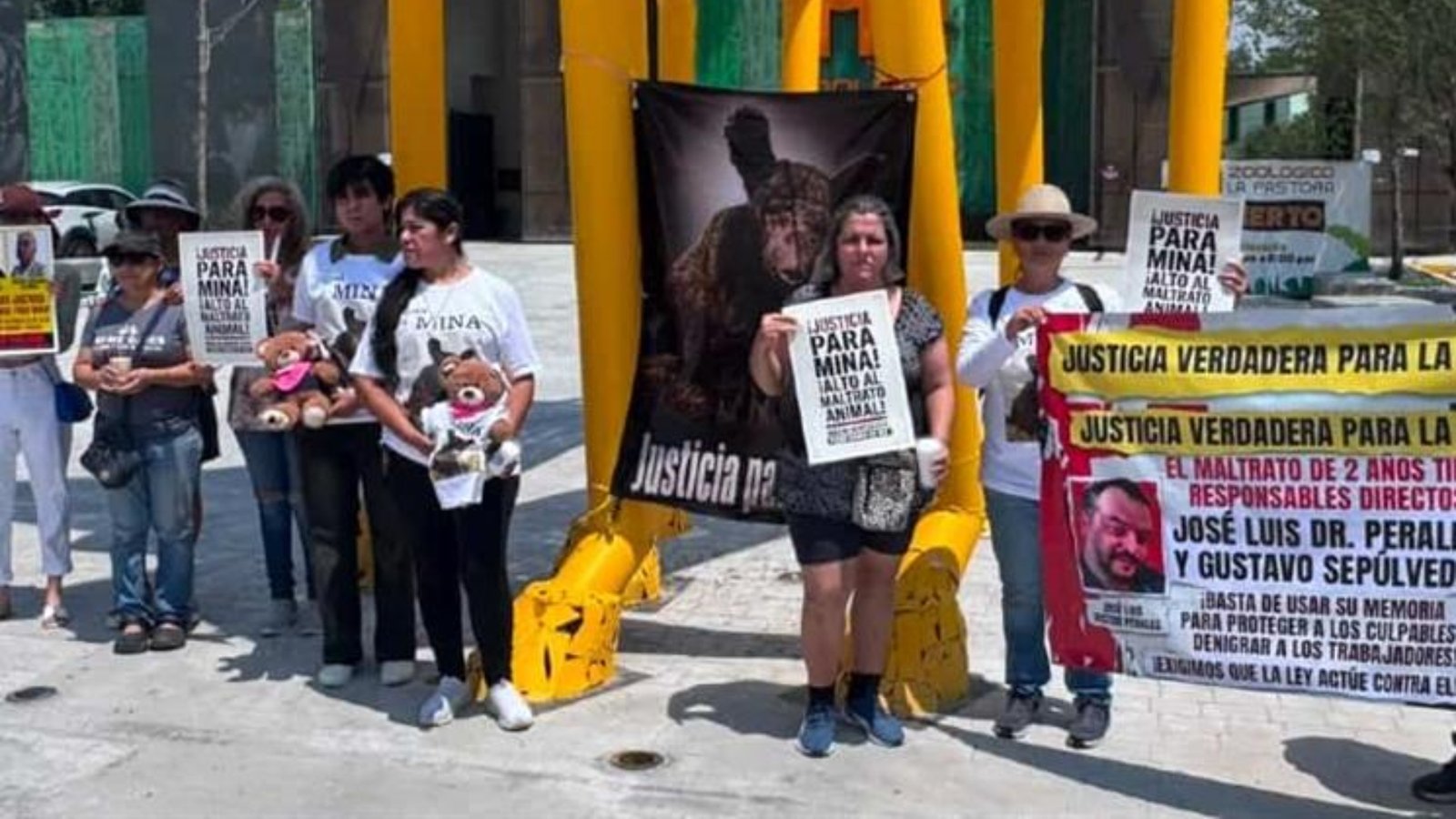 Protestan ambientalistas en La Pastora