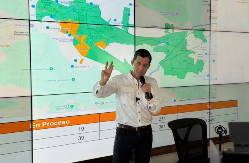 Reconoce Agua y Drenaje falta de cobertura total en García