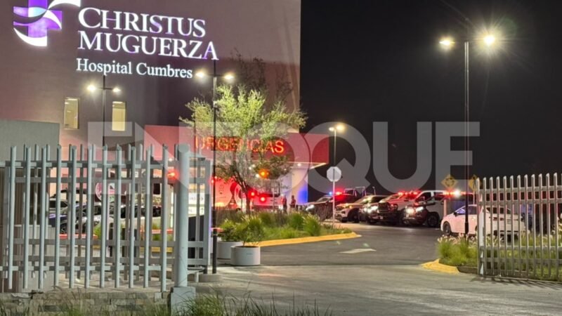 Cuatro policías resultan lesionados en García; hay un delincuente abatido