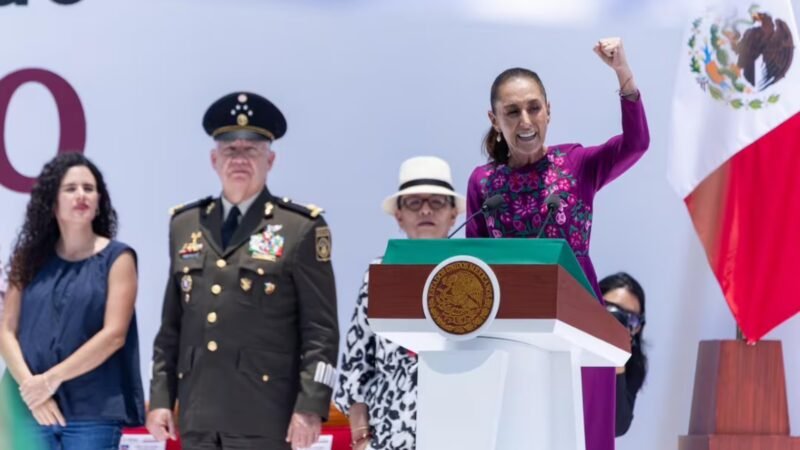 Agradece  Sheinbaum respaldo ciudadano tras informe por aniversario de triunfo electoral