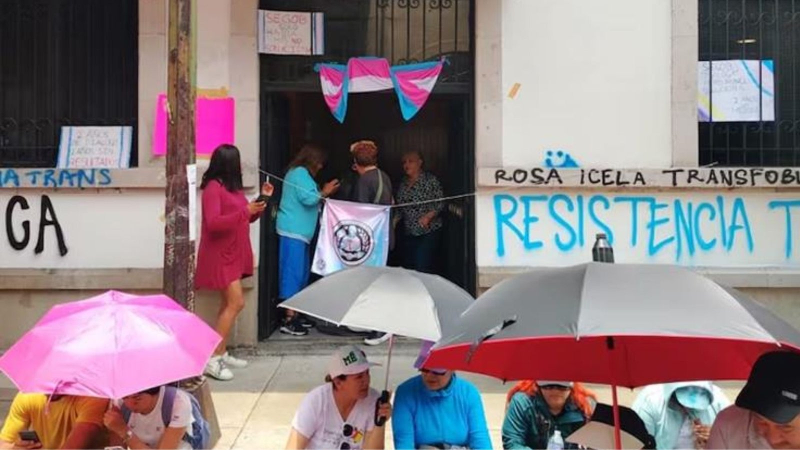 Comunidad trans presiona a Segob por sus demandas