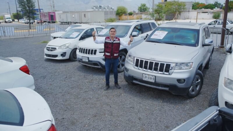 García subasta 67 vehículos oficiales desde 5 mil pesos