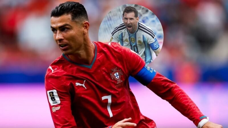 Cristiano evita responder sobre Messi tras su doblete