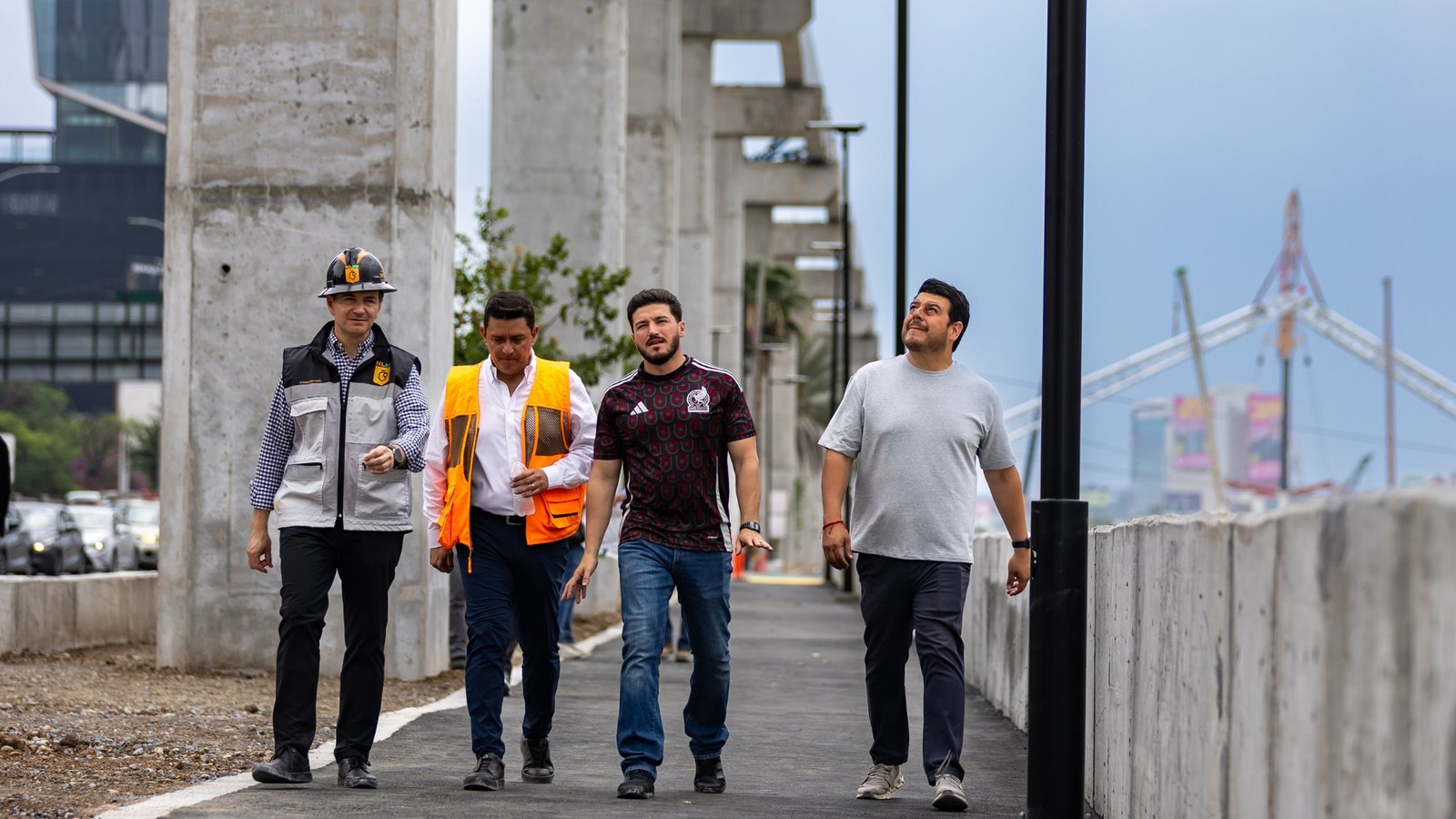 Supervisa Samuel puentes que conectarán con Línea 4 del Metro