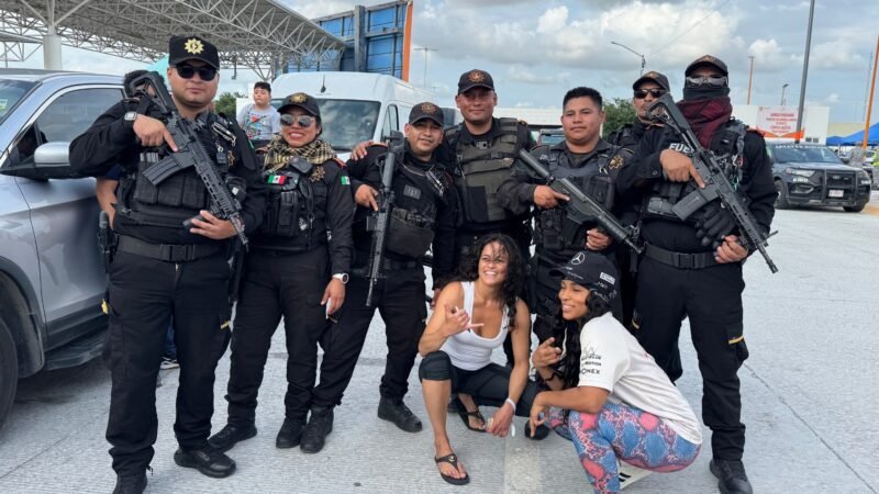 Michelle Rodríguez, Deadmau5 y Afrojack cruzan por Nuevo León