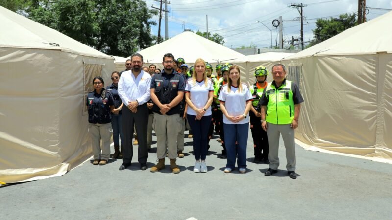 Instalan Hospital Móvil en Parque Fundidora para Fan Fest