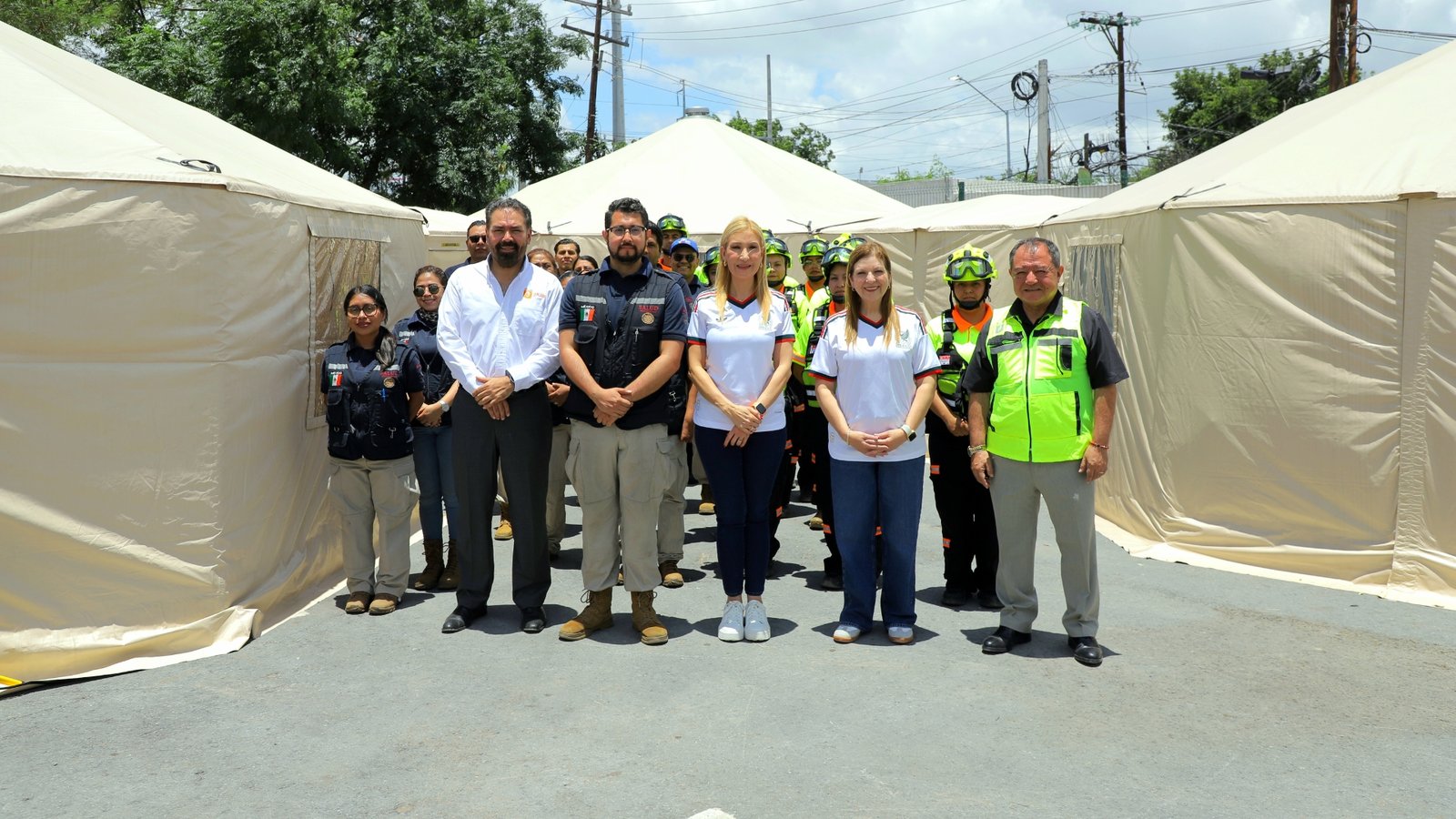 Instalan Hospital Móvil en Parque Fundidora para Fan Fest
