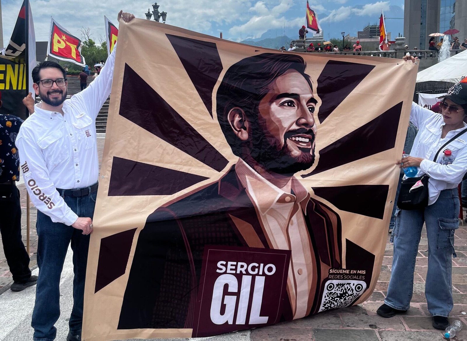 Se suma Sergio Gil a la lista de aspirantes de Morena por Santa Catarina