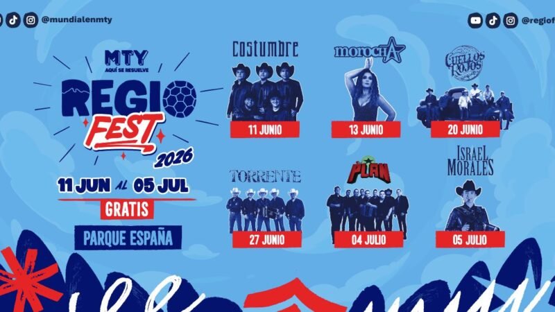 Monterrey lanza Regio Fest 2026