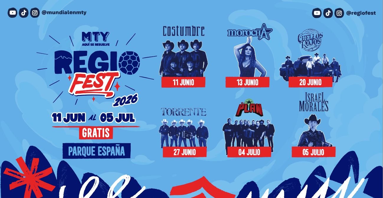 Monterrey lanza Regio Fest 2026