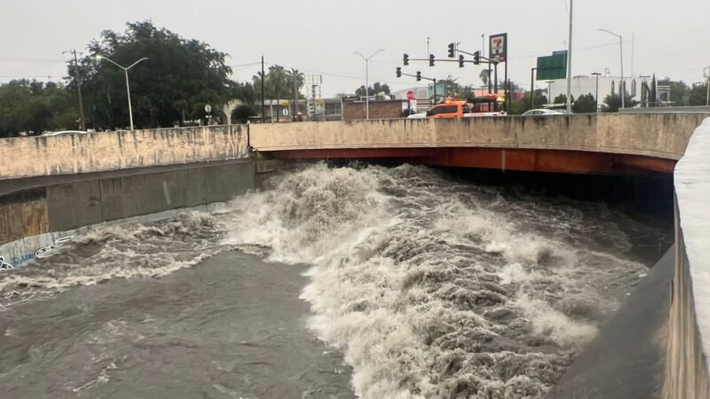 Lluvias causan inundaciones y rescates en Zona Metropolitana de Monterrey