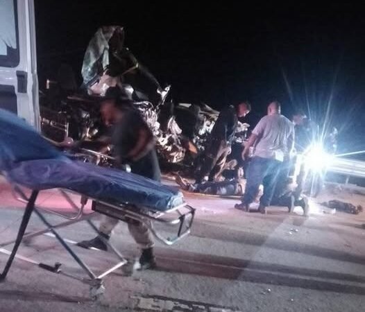 Choque múltiple deja un lesionado en La Gloria-Colombia