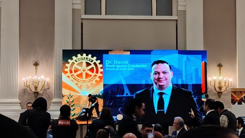 Asume David Rodríguez presidencia del Rotary Club Monterrey Obispado