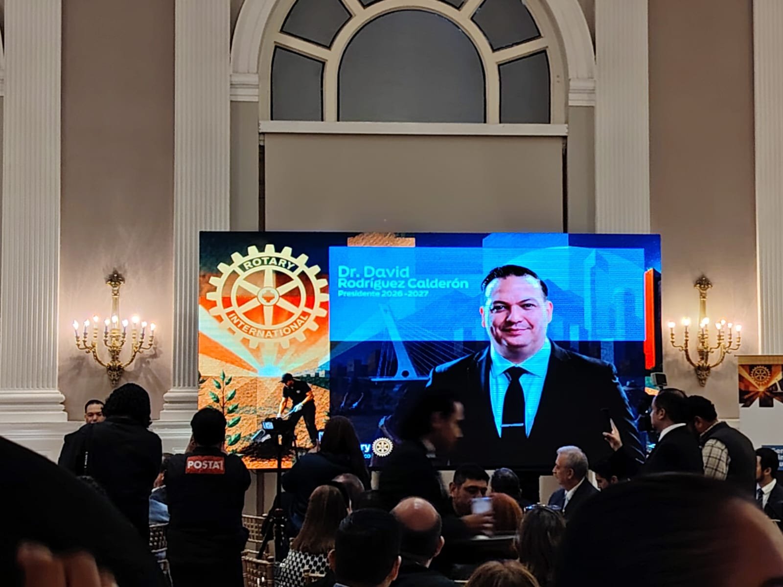 Asume David Rodríguez presidencia del Rotary Club Monterrey Obispado