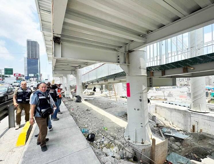 Clausura Monterrey temporalmente obra del Puente La Virgen