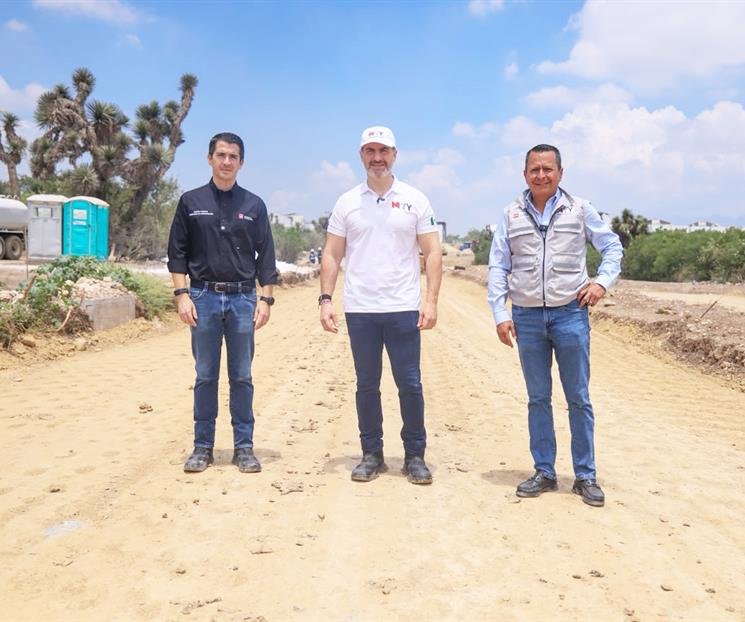 Supervisa Adrián de la Garza obras del Circuito Vial Poniente