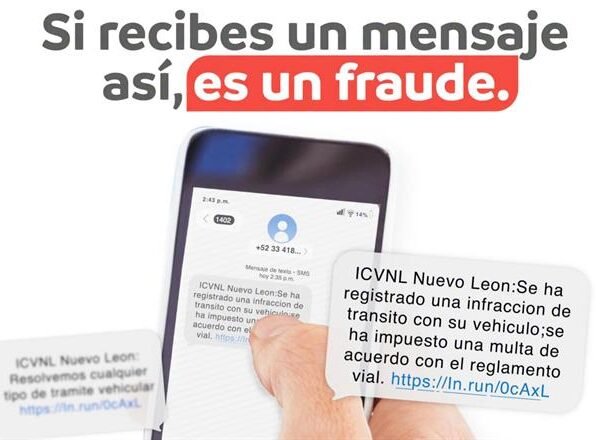 Alerta Instituto de Control Vehicular por fraudes en WhatsApp