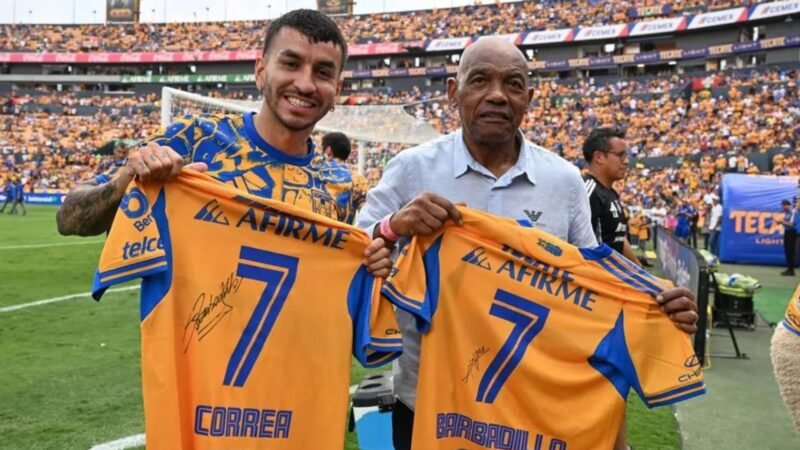 ¿Tigres manchó su historia al darle a Ángel Correa el número 7 de Barbadillo?