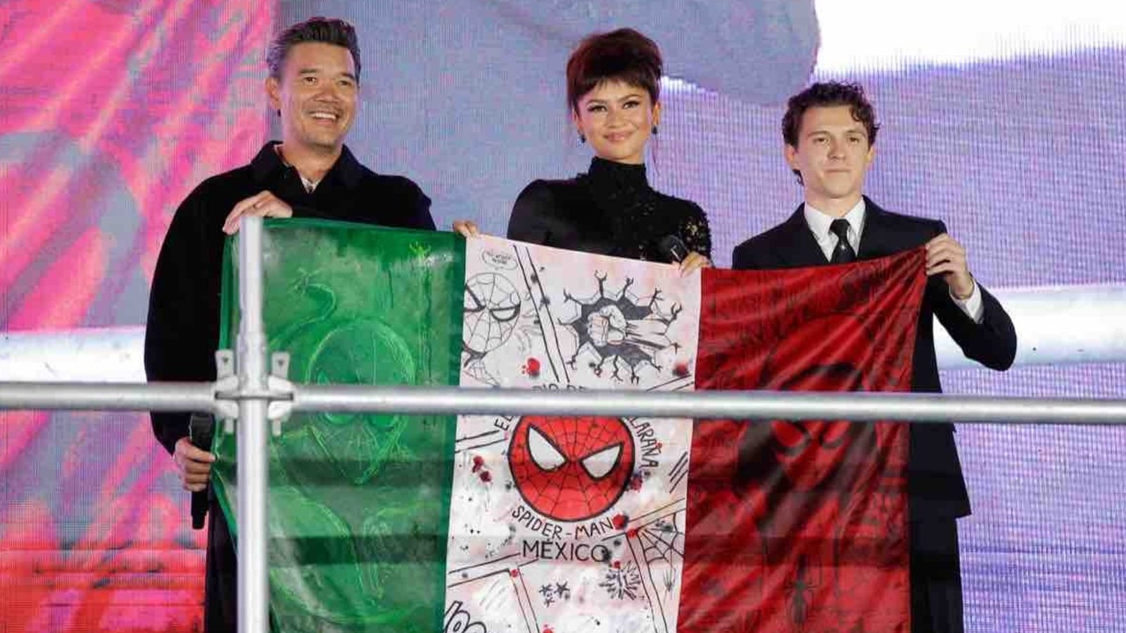 Tom Holland y Zendaya desatan locura en México por Spider-Man