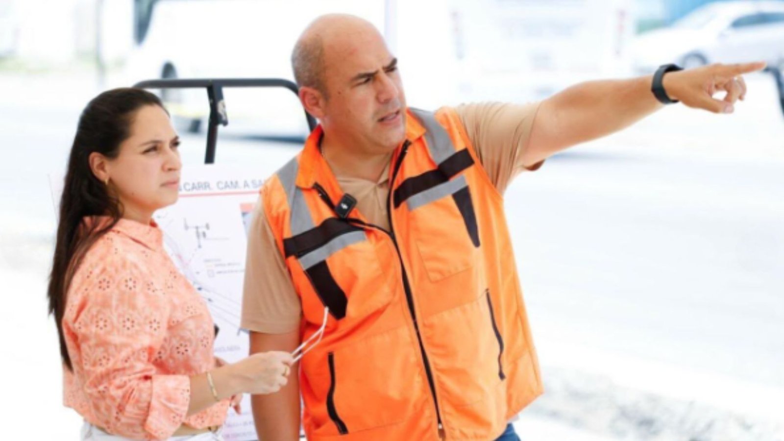Mónica Oyervides inicia ampliación vial en San Roque y Monte Kristal