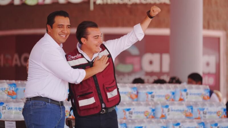 García recibe apoyo de alcaldes por crisis hídrica