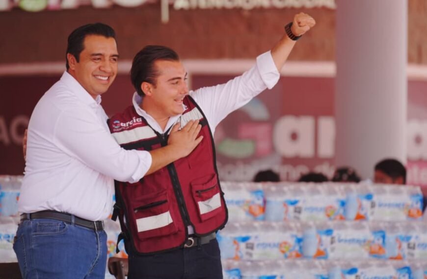 García recibe apoyo de alcaldes por crisis hídrica